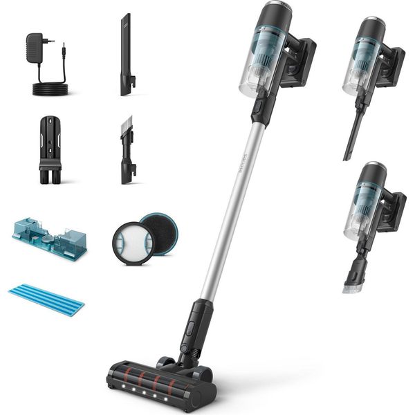 Philips Serie 3000 XC3133/01 Aspirapolvere/ Scopa Elettrica A Batteria Senza Sacchetto-image