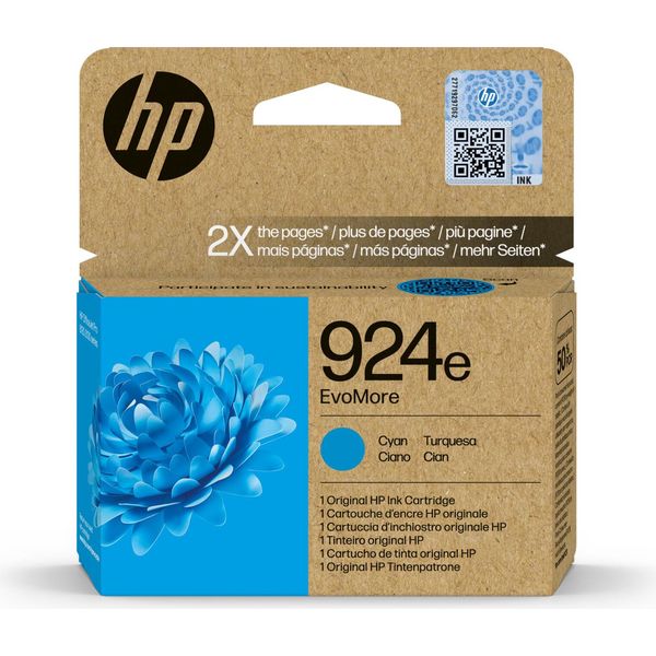 Hp Cartuccia Di Inchiostro Ciano Originale 924E Evomore-image