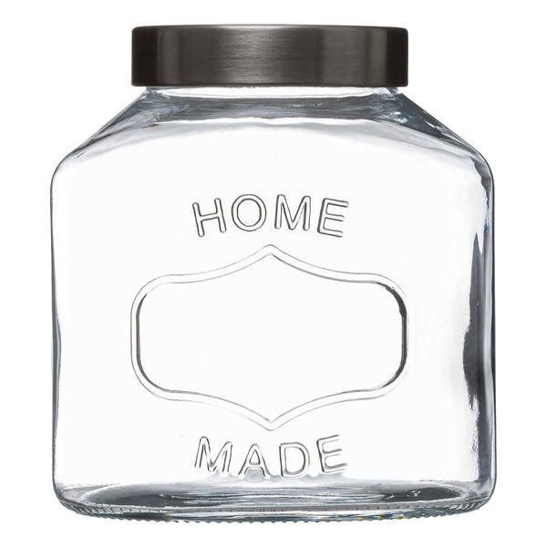 5 Five Simply Smart - Einmachglas Glas Deckel Edelstahl 1L-image