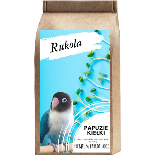 Cibo Premium Per Pappagalli | Insalata Di Rucola | Semi Di Germoglio | Per Pappagalli 50G-image