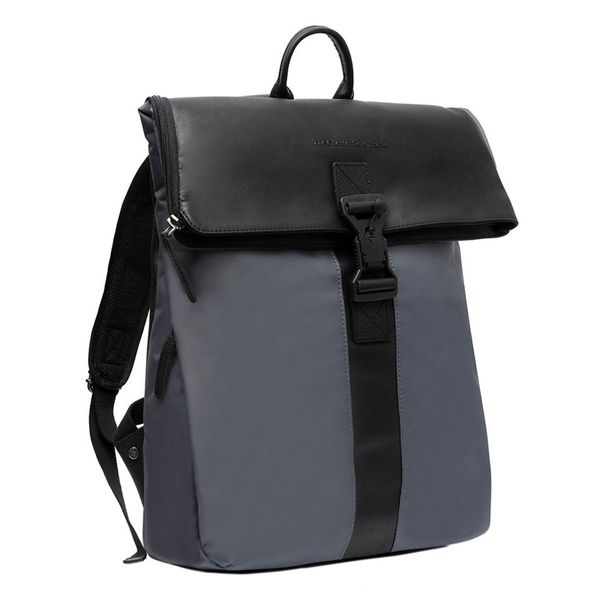 The Chesterfield Brand Zaino Per Il Tempo Libero Zaino Con Scomparto Per Laptop Trondheim Backpack Light Grey Grigio-image