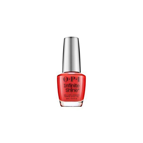 Opi Infinite Shine Gel-Like Nail Lacquer Effetto Gel Knock 'Em Red 15 Ml-image