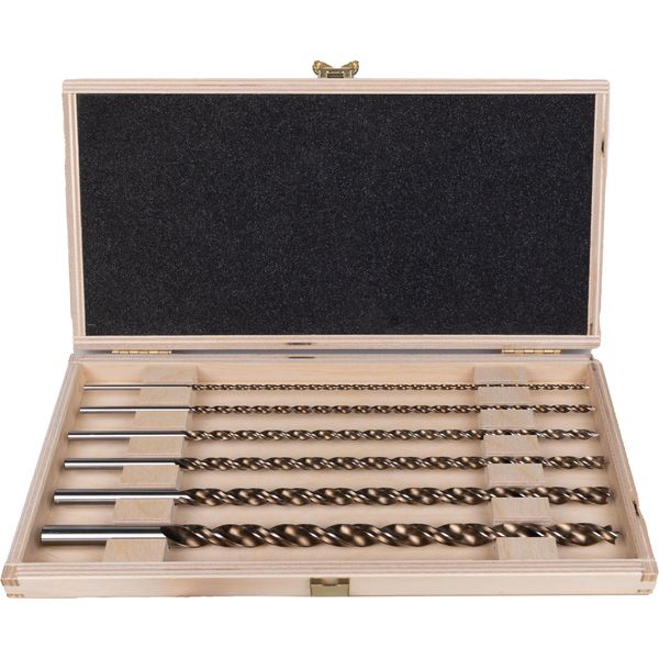 Set Di Punte Elicoidali Per Legno Alpen (6 Pezzi / Ø 3, 4, 5, 6, 8, 10 Mm) - 0067200006100-image