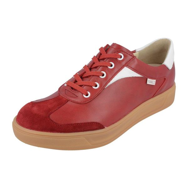 Scarpa Stringata Da Donna Finn Comfort In Rosso, Taglia 42,5-image