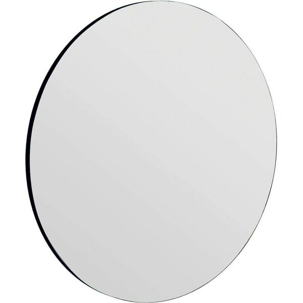 Dmora Specchio Bairo 2.2X70H Cm Nero, Materiale Struttura In Vetro-image