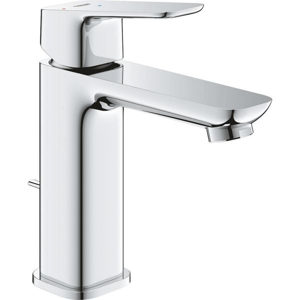 Grohe Cubeo Mitigeur Monocommandé Pour Lavabo, M-Size, Saillie 116Mm, Vidage à Tirette, Ecomode, 1017560000, 1017560000-image