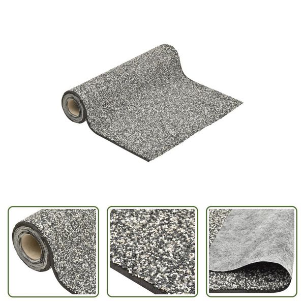 The Living Store Pietra Foil Grigio 300X100 Cm-image