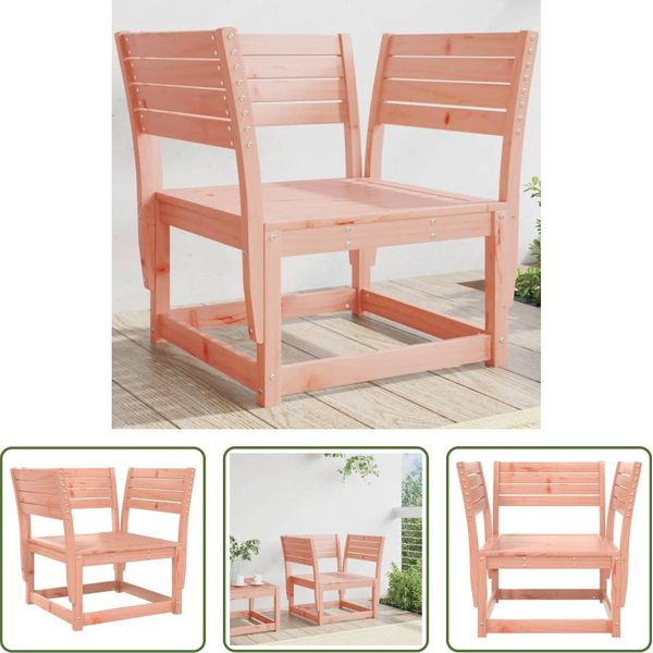 The Living Store Sedia Da Giardino In Legno Massiccio Di Abete Douglas-image