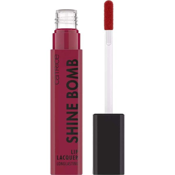 Catrice Shine Bomb Lip Lacquer No. 050 Pink Risultato Istantaneo A Lunga Durata Colore Brillante-Intensivo Vegan Senza Olio Senza Parabeni Senza Particelle Di Microplastica 3Ml-image