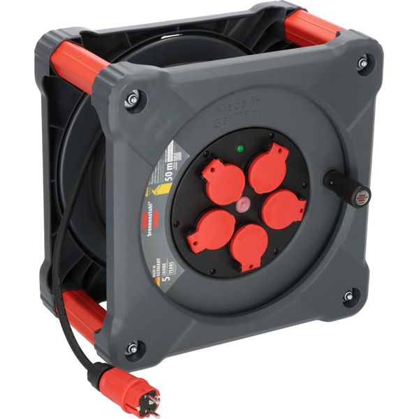 Avvolgicavo Da Cantiere Brennenstuhl Professional Ka 5100 5 IP44, 50 M H07RN-F 3G1.5-image