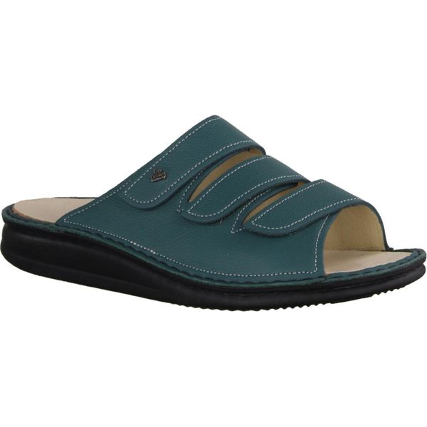 Finn Comfort Korfu, Scarpe Da Donna, Muli, Pelle, Foresta (Verde), Confortevole - Brand Finn Comfort, Verde, Pelle (Porto)&Nbsp-image