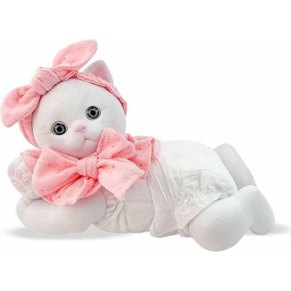 Peluche Berjuan Anireal Gatto Bianco 35 Cm-image