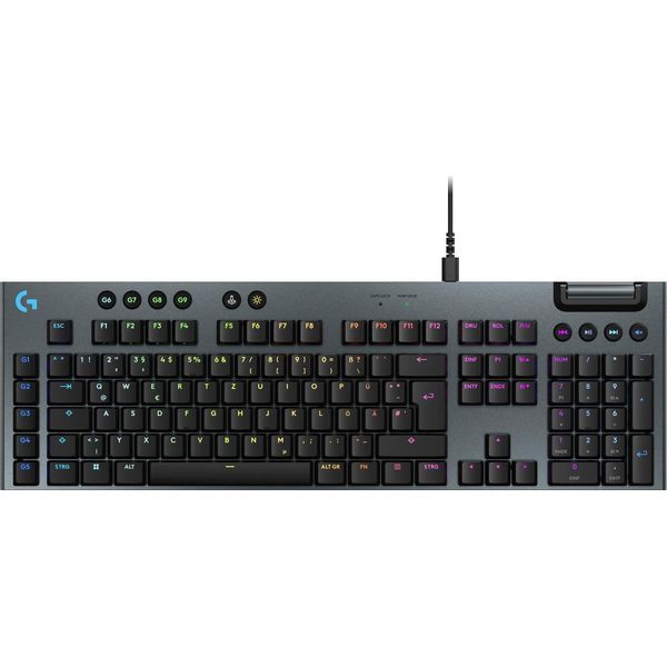 Logitech G G915 X, Con Cavo, Usb, Interruttore Meccanico, Qwertz, Led Rgb, Nero-image