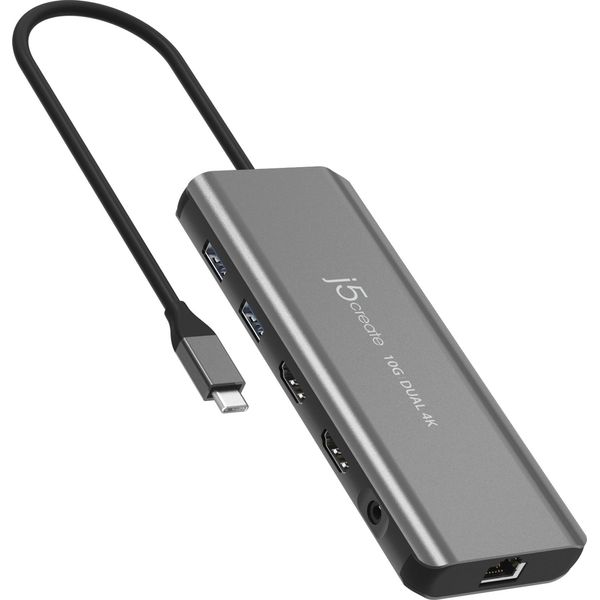 J5Create Usb-C Dual 4K Hdmi 10Gbps Mini Dock (Jcd398-N)-image