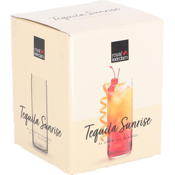 Royal Leerdam Tequila Sunrise Glas Set 4-image