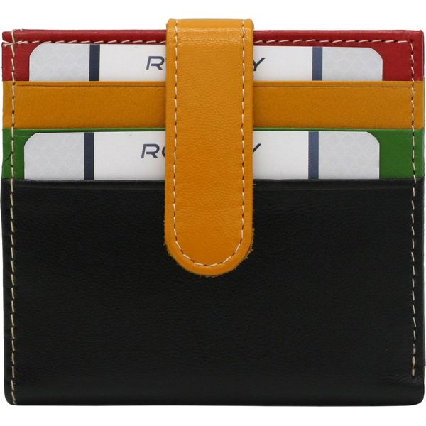 Rovicky Portafoglio Da Uomo In Pelle Vergilli Nero Taglia Unica-image