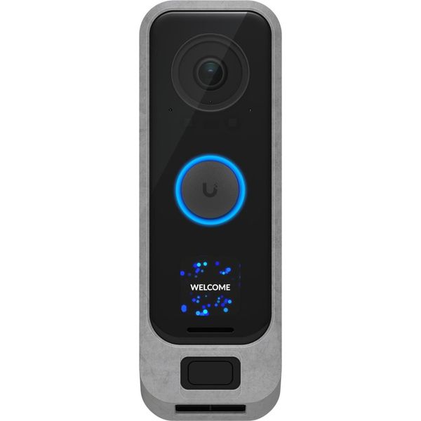 Ubiquiti G4 Doorbell Pro Cover Grigio Policarbonato (Pc) 1 Pezzo(I) (UACC-G4-DB-PRO-COVER-CONCRETE)-image