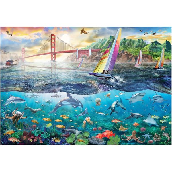 Puzzle Anatoliano Ponte Vicino A San Francisco 2000 Pezzi-image