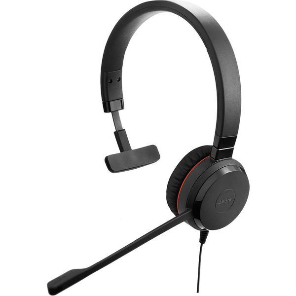 Jabra Evolve 20 Se Cuffie Cablate Per Ufficio/Centro Chiamate Usb Type-C / Usb Type-A Nero-image