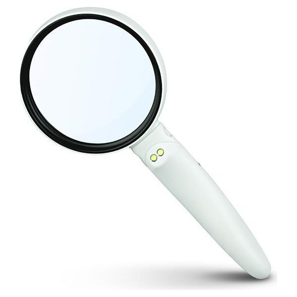 Lente D'ingrandimento Manuale A Cono Trio 3,5X-5X-11X Con Led-image