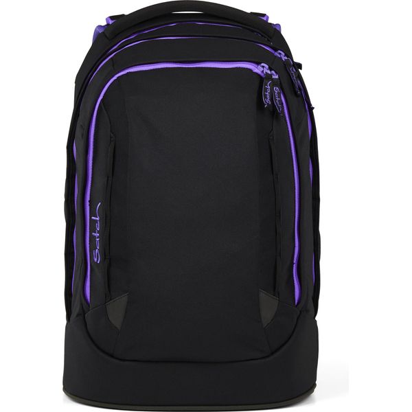 Satch Zaino Della Scuola Con Scomparto Per Laptop Pack Purple Phantom Nero-image