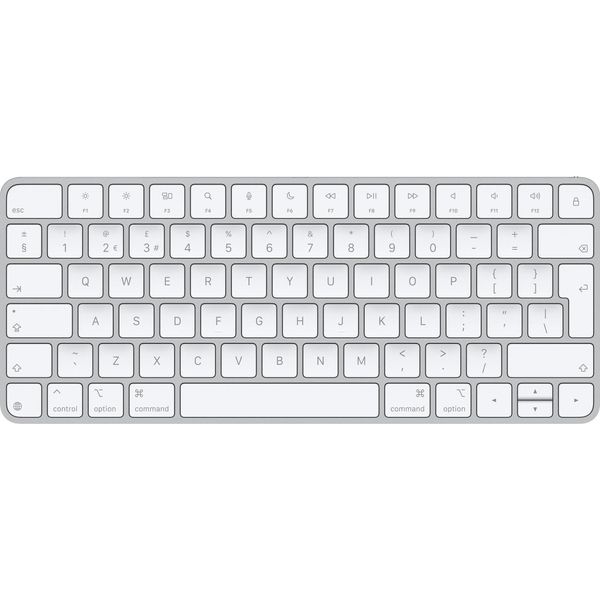 Apple Magic Tastiera Universale Usb + Bluetooth Qwerty Inglese Uk Bianco-image
