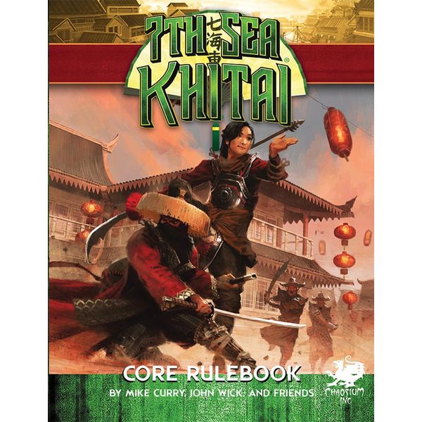 7Th Sea: Khitai Core Book - Copertina Rigida - Gioco Di Ruolo Da Tavolo - Inglese-image