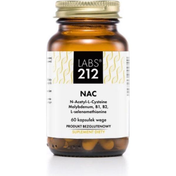 Labs212 Nac N-Acetil-L-Cisteina 300 Mg (60 Capsule) BI9404-image