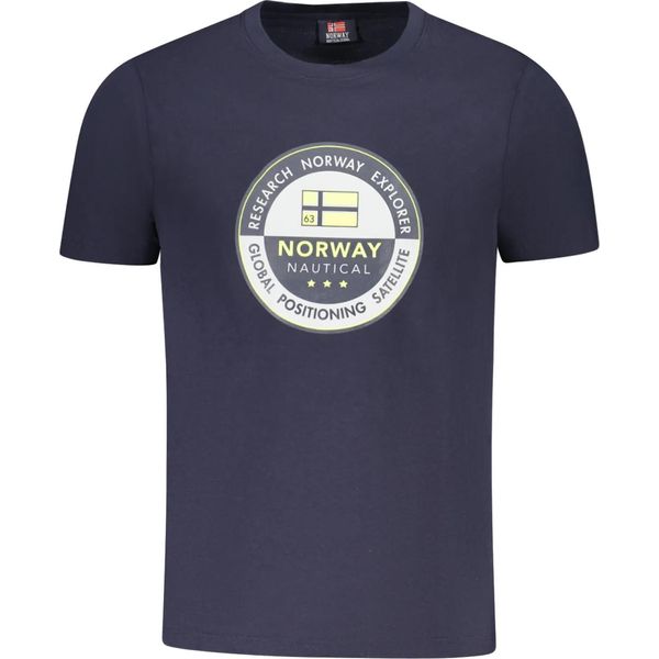 T-Shirt Manica Corta Girocollo Logo Norway 1963 Navy : Taglia - M Taglia: M-image
