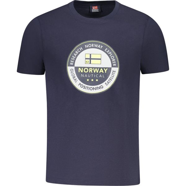 T-Shirt Manica Corta Girocollo Logo Norway 1963 Navy : Taglia - Xl Taglia: Xl-image