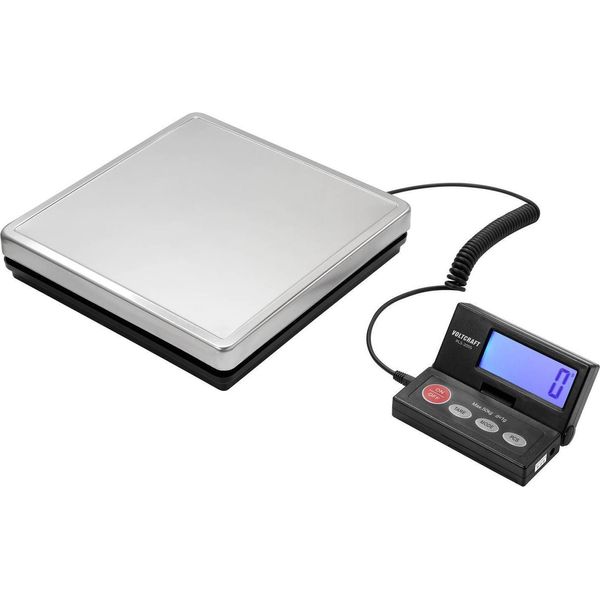 Voltcraft PLS-205S Bilancia A Piattaforma Campo Di Pesatura Max. 50 Kg Leggibilità 1 G Funzionamento A Rete (VC-15445055)-image