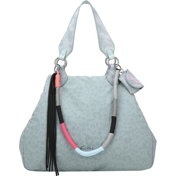 Fritzi Aus PreußEn Borsa Shopper Izzy Medium Limited Leo Rainbow Sky Shopper Leo Soft Blue Grigio Cadetto-image