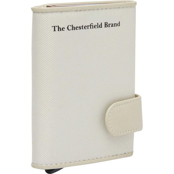 The Chesterfield Brand Porta Carte Di Credito Portafoglio Delsbo Cardholder Cream White Avorio-image