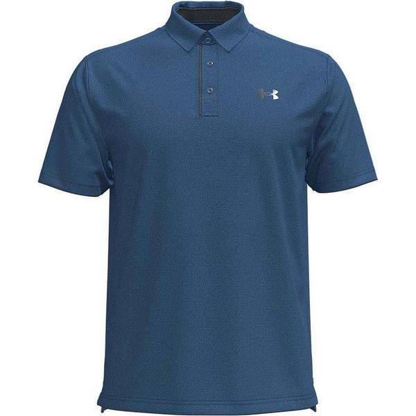 Under Armour Golf Tech Polo A Maniche Corte Blu Xs Uomo Blu Xs-image