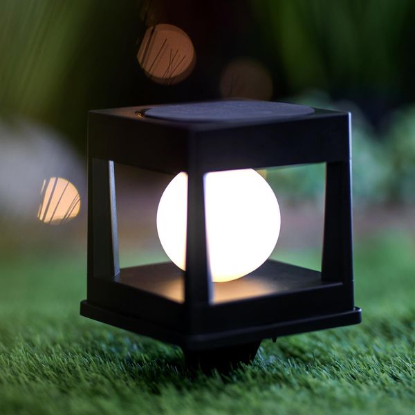 Lumiled Lampada Solare Per Giardino Esterno Luce Solare Bianco Caldo 3000K IP44 Resistente Agli Spruzzi Batteria Ricaricabile 1200 Mah Luce Solare Da Giardino Decorazione Per Sentiero-image