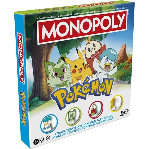 Hasbro - Oficjalny Akcesorium Do Gry Monopoly Pokemon W Motywie HiszpańSkim-image
