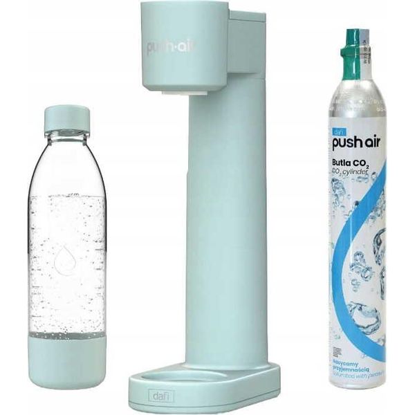 Pushair Dafi Saturazione Acqua Menta + Cartuccia CO2 + Bottiglia 0,7-image