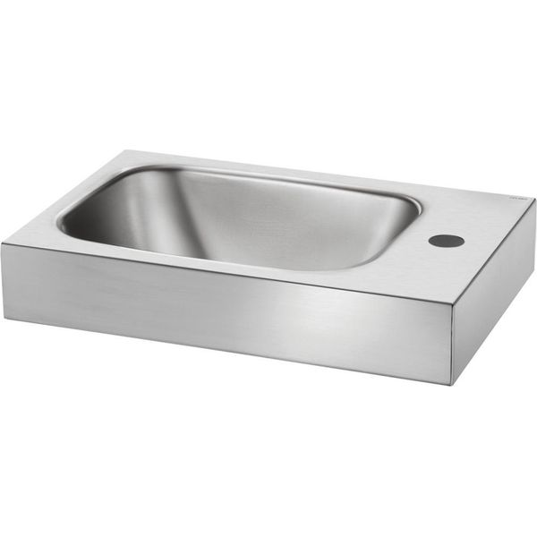 Delabie Wt Lavando Rubinetto Foro D35 Destro Senza Sfioratore Edst. 1.4301 Sat-image