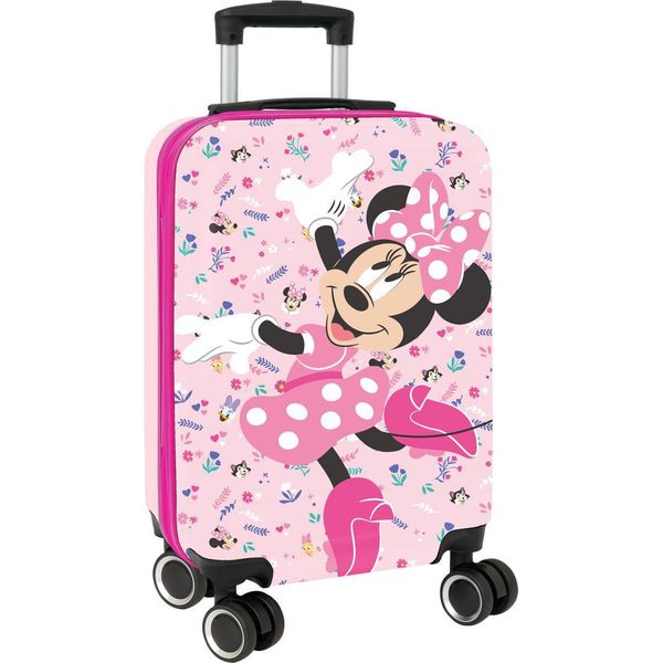 Safta Minnie Mouse Zaino Ingenuo Con Rotelle Rosa Rosa Taglia Unica-image