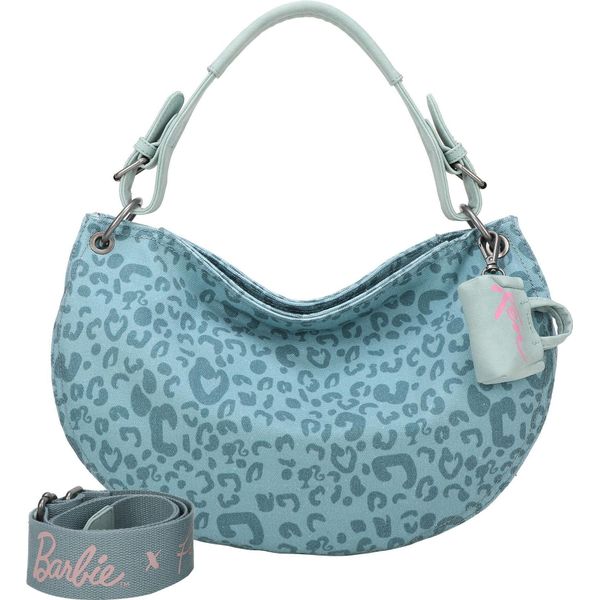Fritzi Aus PreußEn Borsa A Tracolla Borsa A Tracolla Bitzi11 Leo Silhouette Limited Barbie Hobo Bag Leo Soft Mint Petrolio-image