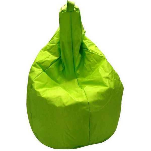 Talamo Italia Pouf Angillina 80X80X120H Cm Verde, Verde Forma Sacco Italy-image
