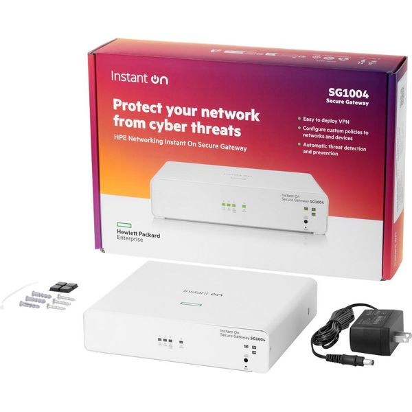 Hpe Instant On Secure Gateway SG1004 - Gateway - 1 Gbps-image