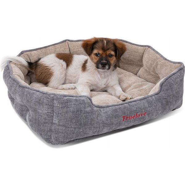 Letto Per Cani Truelove Cloud, Piccolo, Grigio, S, Yorkie, Chihuahua-image