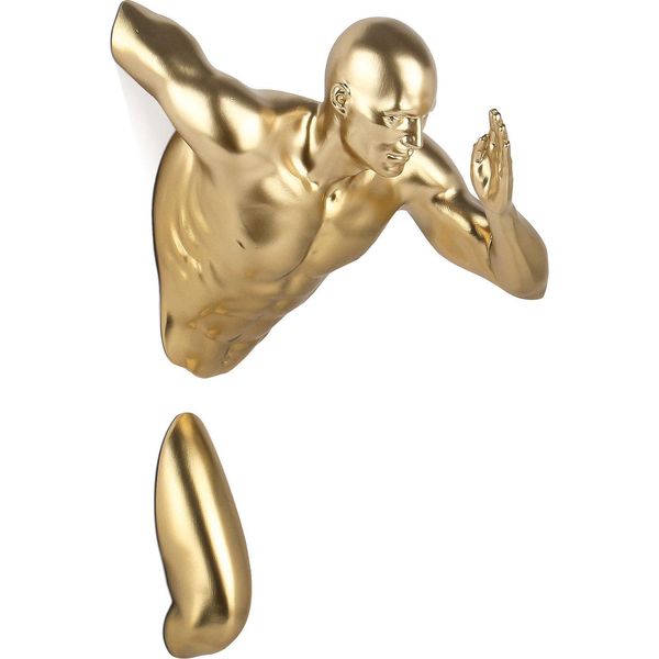 Adm - Scultura In Resina 'Corridore Uomo'-image