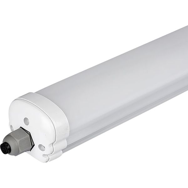 V-TAC Apparecchio Led A Prova Di Umidità VT-1574, 48W, 6500K, Eek: E, 6430Lm, Bianco Freddo, IP65, 150 Cm-image