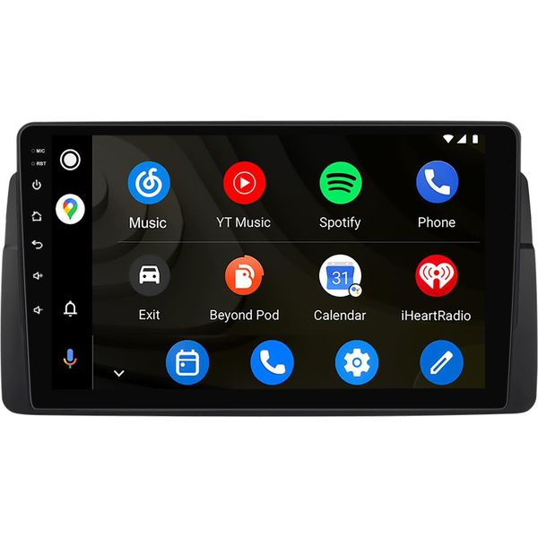 Android Radio 128GB Per Bmw Serie 3 E46 Carplay Navi Controllo Al Volante 4G Lte Bluetooth Rds Wifi Dsp Gps Con Dab+-image