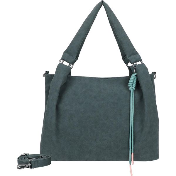 Fritzi Aus PreußEn Borsa A Tracolla Borsa A Tracolla Sue03 Suede Jacky Shoulder Bag Grey Blue Grigio Cadetto-image