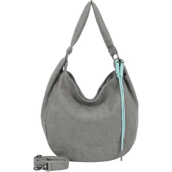 Fritzi Aus PreußEn Borsa A Tracolla Borsa A Tracolla Sue01 Suede Jacky Hobo Bag Soft Dark Anthra Grigio-image