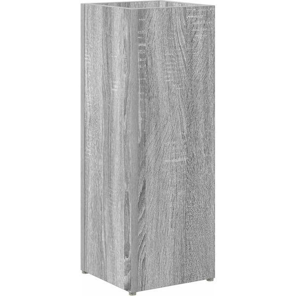 Vidaxl Supporto Per Ombrellone Con Contenitore Grigio Sonoma 20 X 20 X 55,5 Cm-image