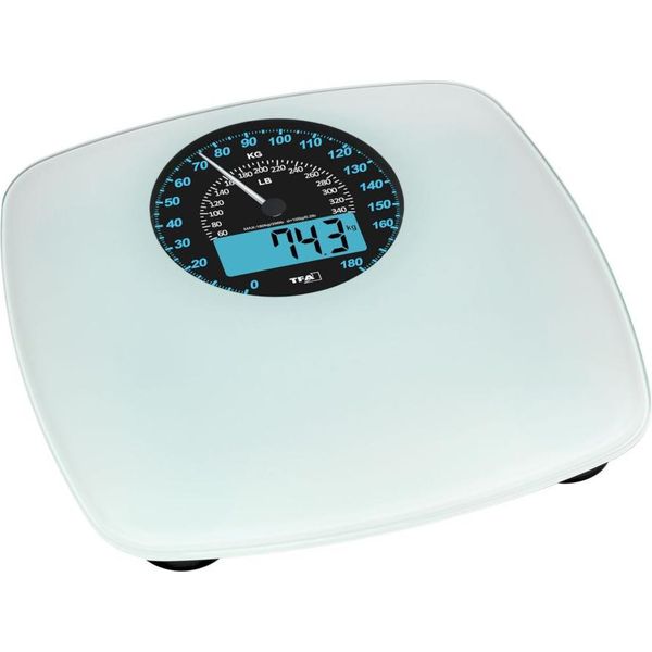 Tfa - Bilancia Pesapersone Con Display Digitale E Analogico Swing 50.1003.02 - Bianco-image